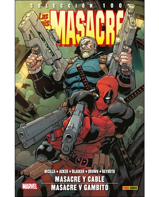 Imagen 0 de LAS MINIS DE MASACRE 8: MASACRE Y CABLE/MASACRE Y GAMBITO  (Tapa blanda)