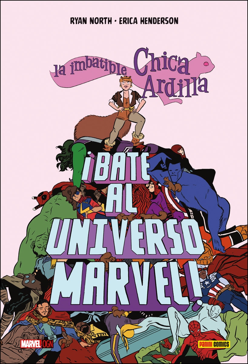 Imagem 0 de La Imbatible Chica Ardilla. ¡Bate Al Universo Marvel!: ¡BATE AL UNIVERSO MARVEL! (Capa dura)