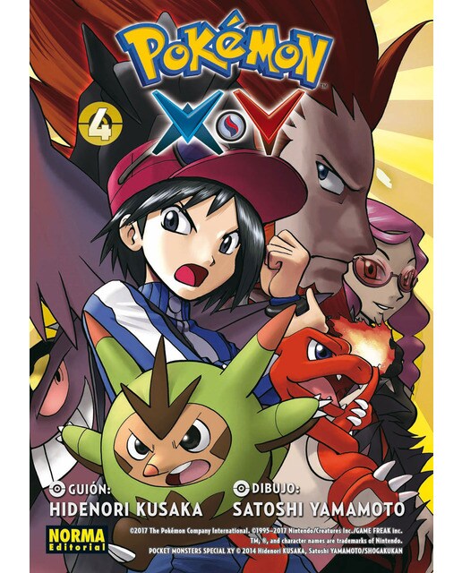 Imagen 0 de POKÉMON XY 4  (Tapa blanda)