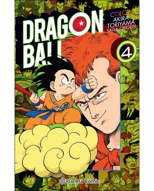 Imagen 0 de Dragon Ball Color Origen nº 4/8 (Tapa blanda con sobrecubierta)