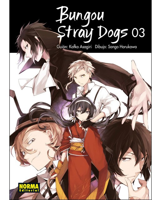 Bungou Stray Dogs 3 (Capa mole) 1