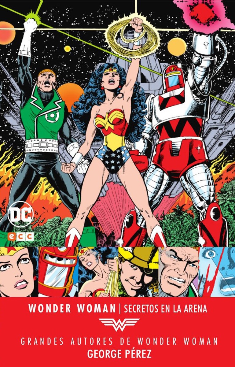 Imagem 0 de Grandes autores de Wonder Woman: George Pérez & Secretos en la arena (Capa dura)