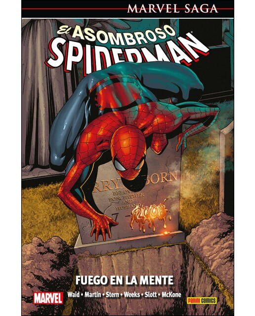 Imagen 0 de Marvel Saga El Asombroso Spiderman 19. Fuego En La Mente: FUEGO EN LA MENTE  (Tapa dura)