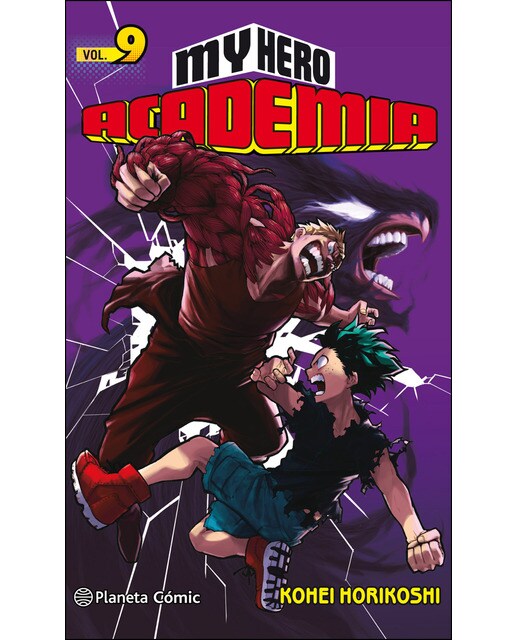 Imagen 1 de MY HERO ACADEMIA Nº 09 (Tapa blanda con sobrecubierta Tapa blanda)