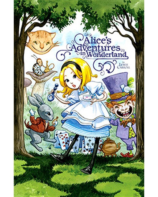 Alice's Adventures In Wonderland With Illustration 1