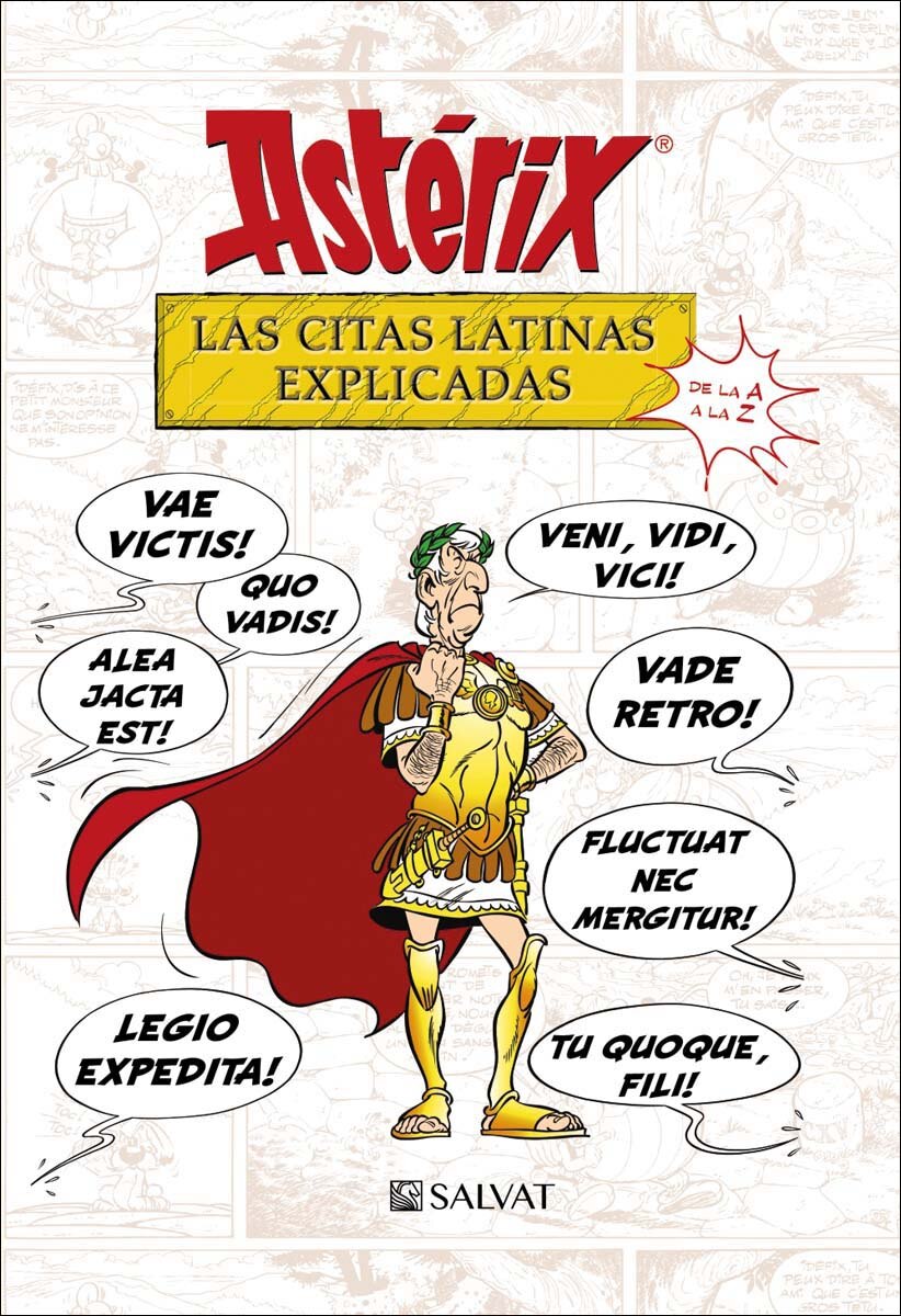 Imagen 0 de Astérix. Las citas latinas explicadas: De la A a la Z  (Tapa dura)