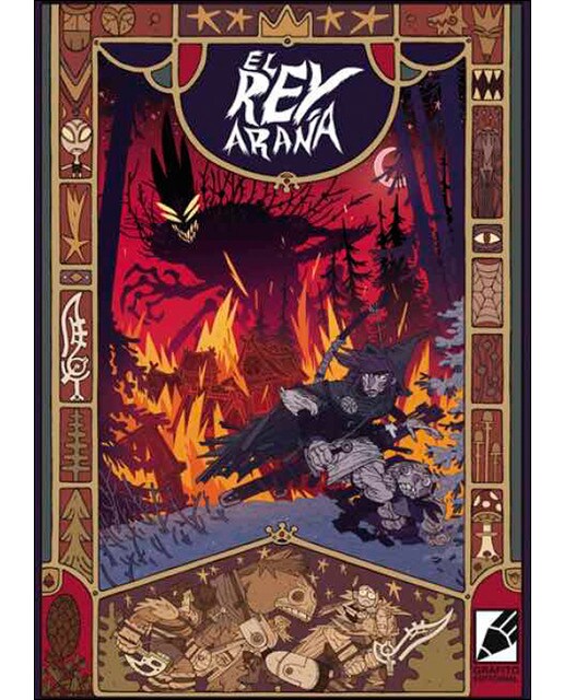 EL REY ARAÑA (Capa mole com abas) 1