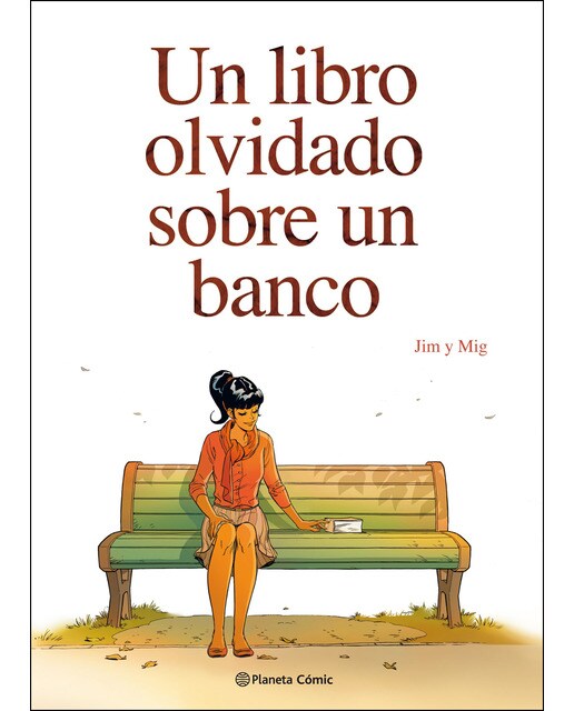Un libro olvidado sobre un banco