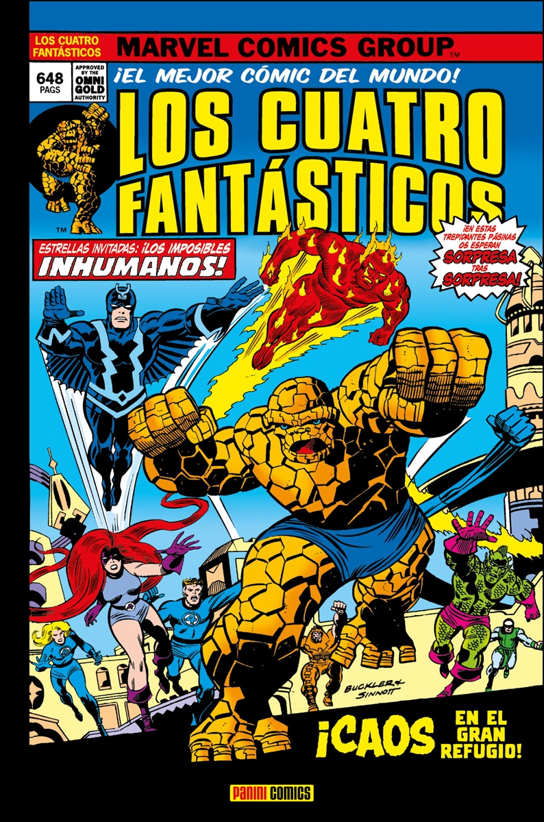 Marvel Gold: Los 4 Fantásticos 8. Caos En El Gran Refugio: ¡CAOS EN EL GRAN REFUGIO!