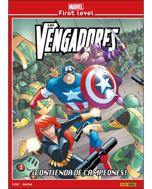Imagen 0 de Marvel First Level Los Vengadores. ¡Contienda De Campeones!: ¡CONTIENDA DE CAMPEONES!  (Tapa dura)