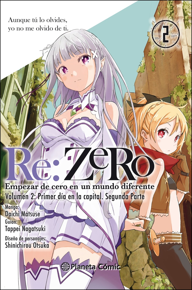 Imagen 0 de Re:Zero nº 02: Empezar de cero en un mundo diferente. Volumen 2. Primer día en la capital. Segunda parte  (Tapa blanda con sobrecubierta)