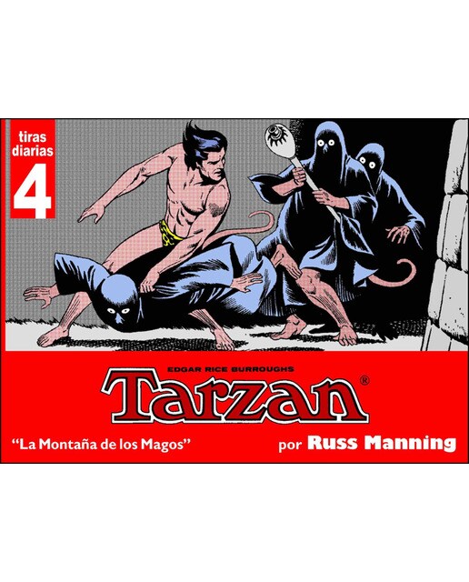 Imagen 0 de Tarzan - tiras diarias 4 las montañas de los magos (Tapa blanda)