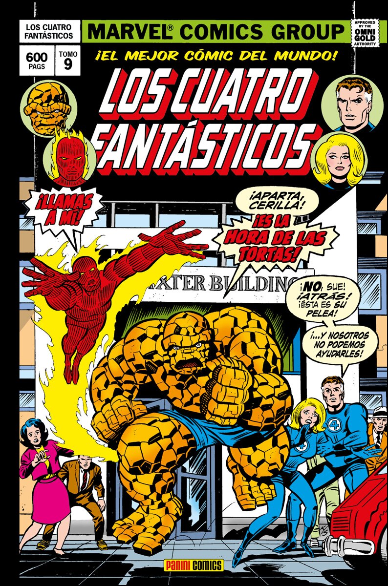 Imagem 0 de Marvel Gold: Los 4 Fantásticos 9. Cuando Los Titanes Chocan (Capa dura)