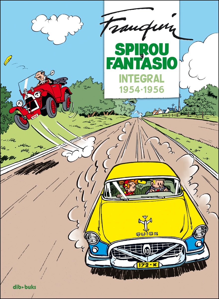 Spirou y Fantasio Integral 4. Franquin 1954-1956: Aventuras Modernas (Capa dura) 1