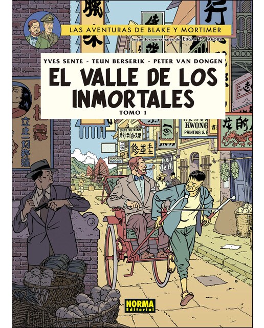 Blake &amp; Mortimer 25. El valle de los inmortales, tomo 1: El valle de los inmortales. Tomo 1