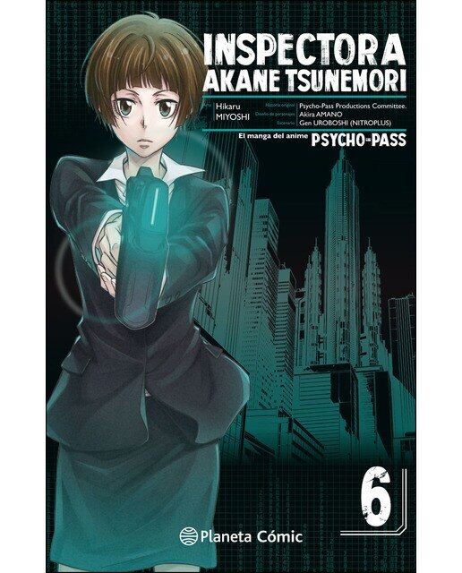 Imagen 0 de Psycho Pass nº 06/06  (Tapa blanda con sobrecubierta)