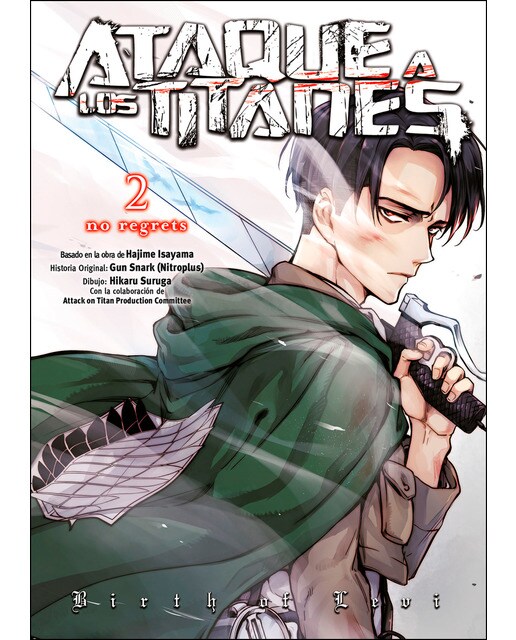 Imagen 0 de Ataque a los Titanes NO REGRETS 2 (Tapa blanda)