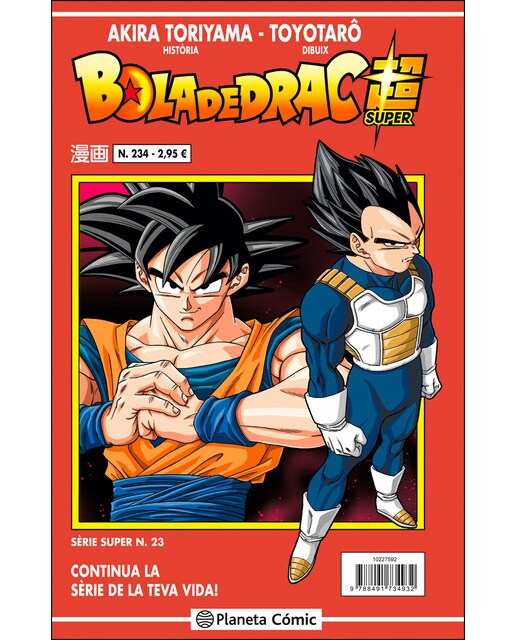 Imagen 0 de Bola de Drac Sèrie Vermella n. 234  (Tapa blanda)
