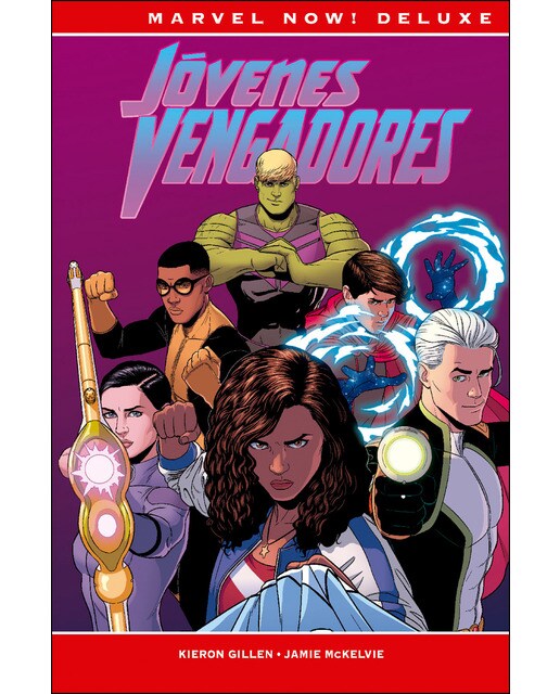Imagen 0 de Marvel Now! Deluxe Jóvenes Vengadores De Gillen Y Mcelvie  (Tapa dura)