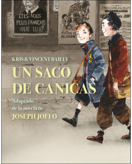 Imagen 1 de UN SACO DE CANICAS (NOVELA GRÁFICA) (Tapa dura Tapa blanda)