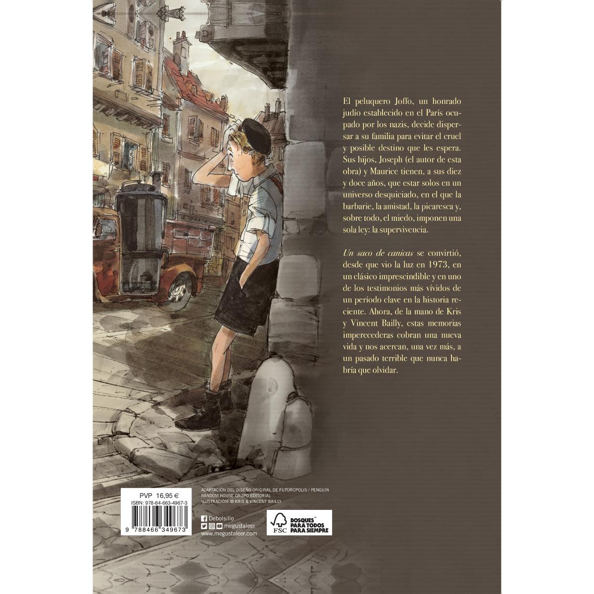 Un saco de canicas (novela gráfica) (Bolsillo) (Tapa dura) 2