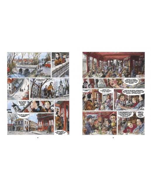 Imagen 3 de UN SACO DE CANICAS (NOVELA GRÁFICA) (Tapa dura Tapa blanda)