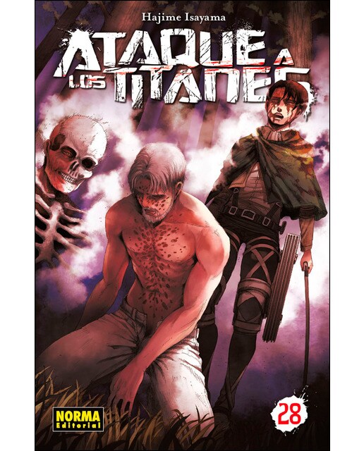 Imagen 0 de Ataque a los Titanes 28 (Tapa blanda)