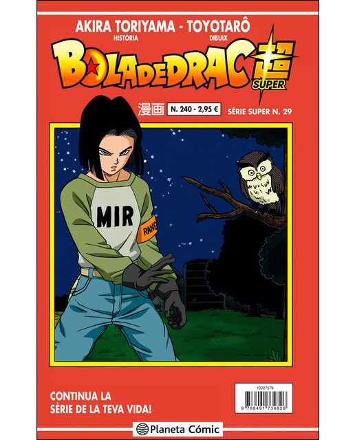 Imagen 0 de Bola de Drac Sèrie Vermella n. 240  (Tapa blanda)