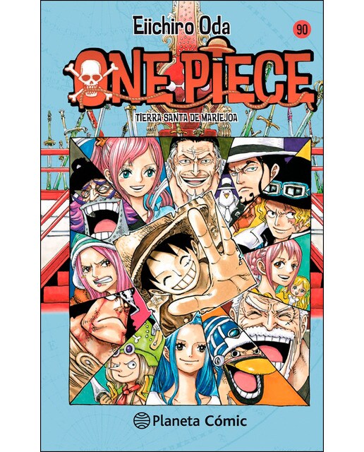 Imagen 0 de One Piece nº 090: Tierra Santa en Mariejoa  (Tapa blanda con sobrecubierta)