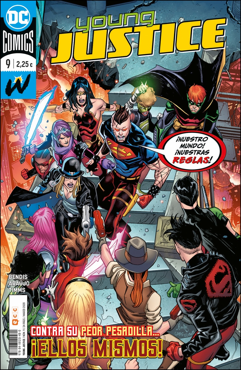 Young Justice núm. 09 (Capa mole) 1