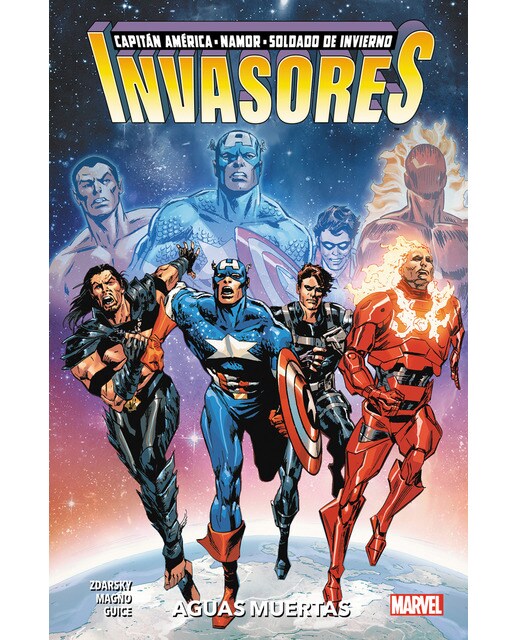 Imagen 0 de 100% Marvel coediciones invasores. aguas muertas  (Tapa dura)