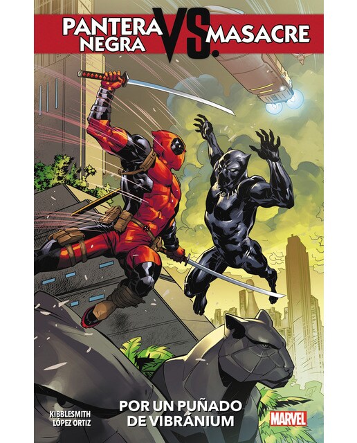Imagen 1 de 100% Marvel coediciones pantera negra vs.masacre  (Tapa dura)
