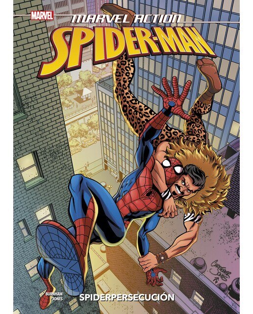Imagen 0 de Marvel action spiderman. spiderpersecución  (Tapa dura)