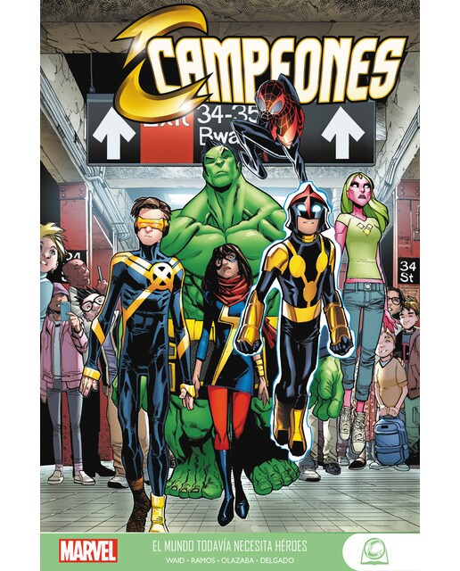 Imagen 0 de Marvel young adults  campeones 1. el mundo todavía necesita héroes  (Tapa blanda)
