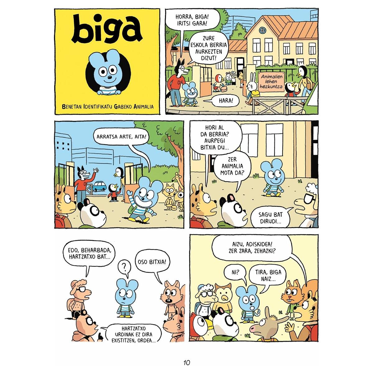 Biga. Benetan identifikatu gabeko animalia (Avni = euskara) (Capa mole com abas) 2