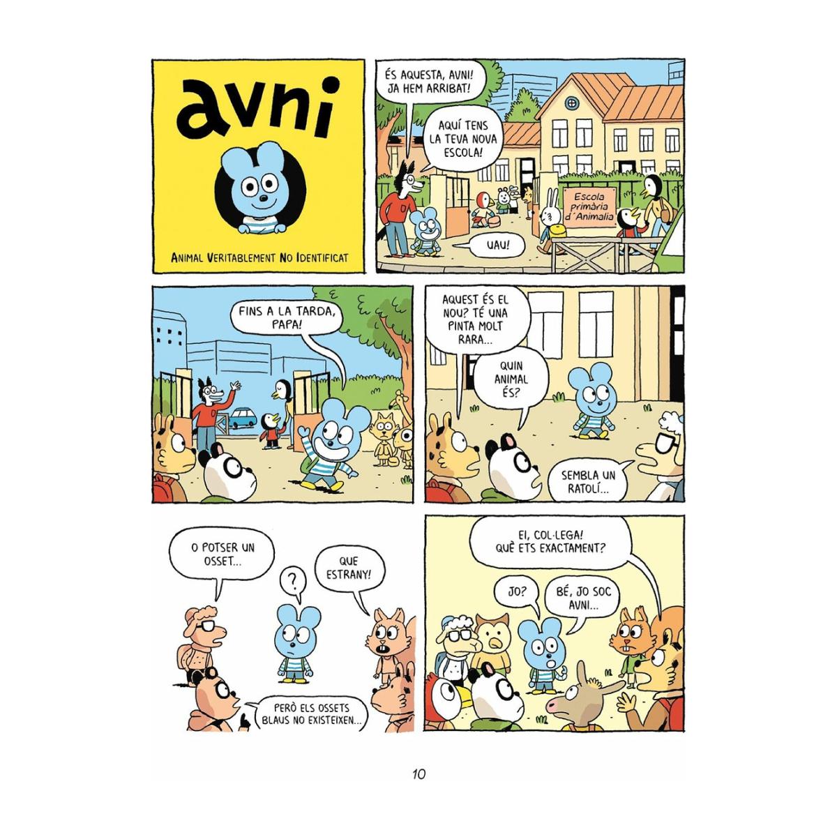 Imagen 0 de Avni 1. Animal veritablement no identificat (català) (Tapa blanda Tapa blanda con solapas)