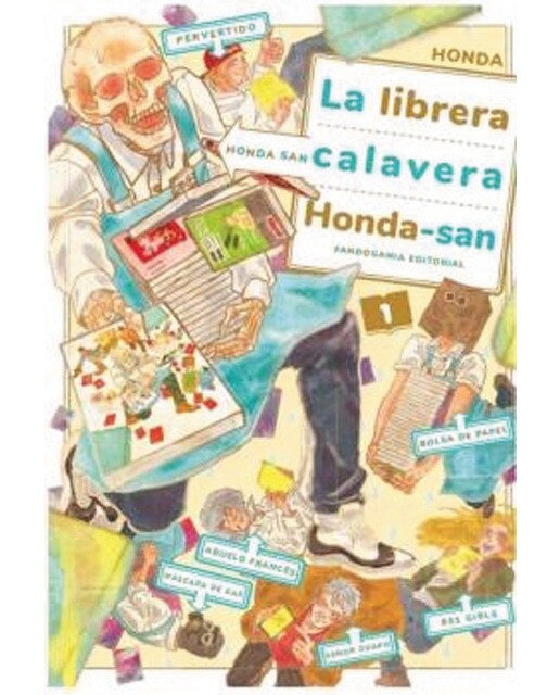 Imagen 0 de La librera calavera Honda-san  (Tapa blanda)