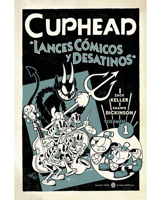 Imagen 0 de Cuphead 1. Lánces Cómicos y Desatinos  (Tapa blanda)
