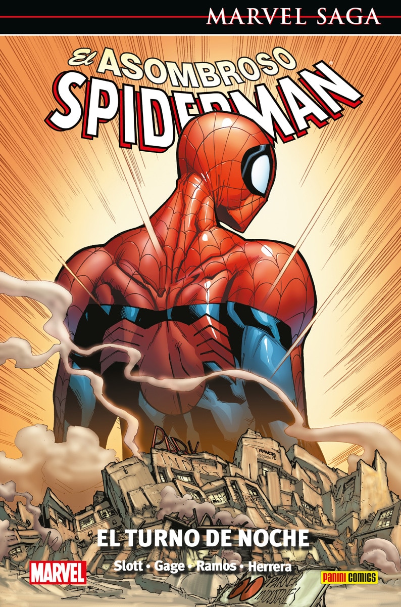 Marvel saga el asombroso spiderman. el turno de noche