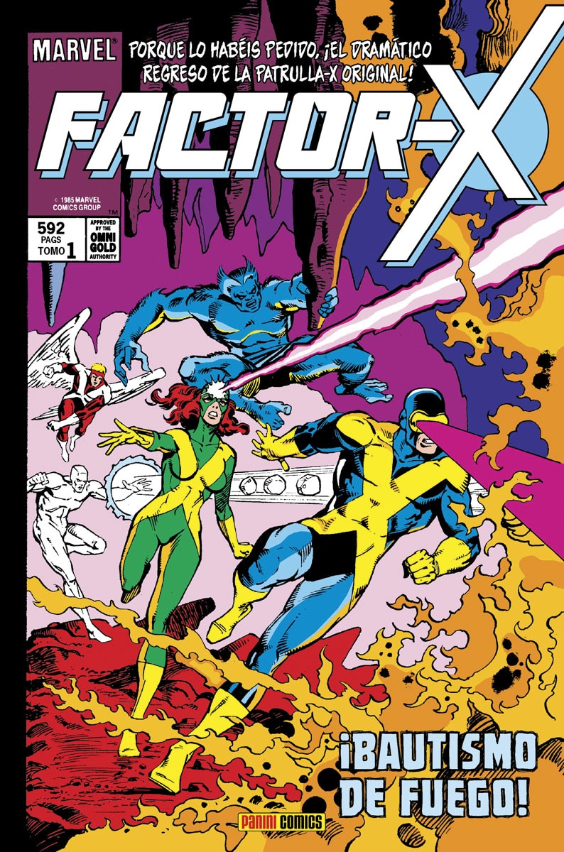 Imagem 0 de Marvel gold factor-x. bautismo de fuego (Capa dura)