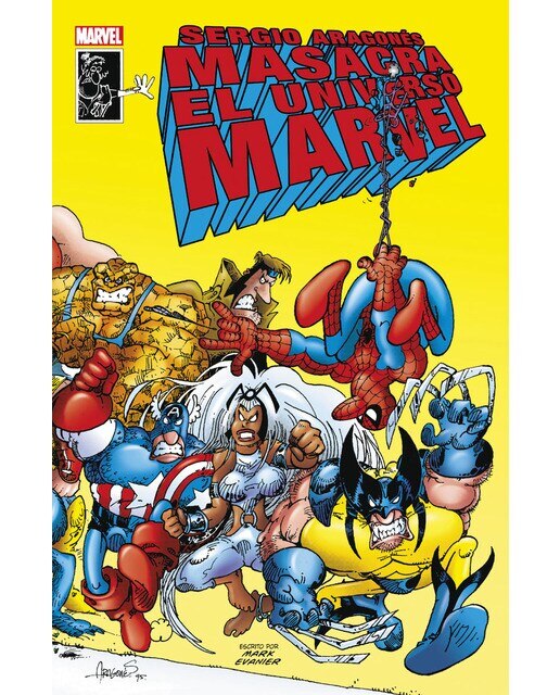 Imagen 0 de Albumes sergio aragonés masacra el universo marvel (Tapa dura)