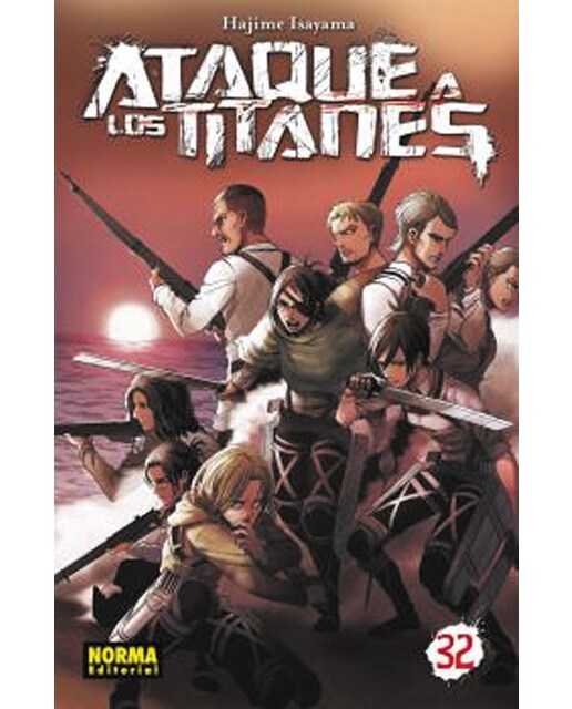 Imagen 0 de Ataque a los Titanes 32 (Tapa blanda)