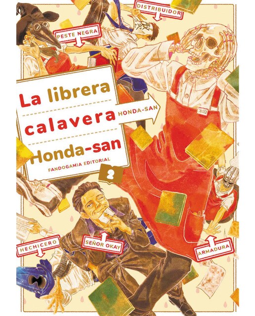 La librera calavera Honda-san 2 (Tapa blanda) 1