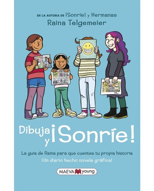 Imagem 0 de Dibuja y ¡sonríe!: ¡Un diario hecho novela gráfica! (Capa mole)
