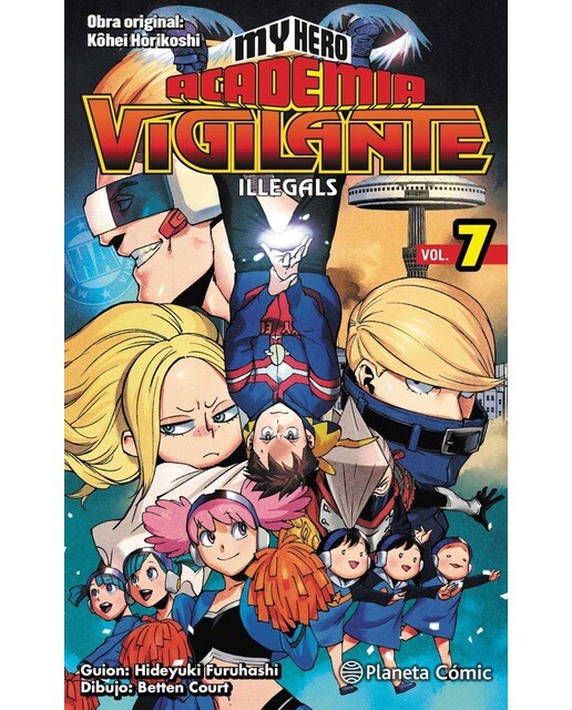 Imagen 0 de My Hero Academia Vigilante Illegals nº 07/15  (Tapa blanda con sobrecubierta)