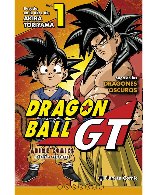 Imagen 0 de Dragon Ball GT Anime Serie nº 01/03 (Tapa blanda con sobrecubierta)
