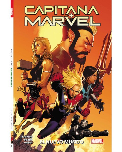 Imagen 0 de 100% Marvel coediciones capitana marvel. el nuevo mundo 1  (Tapa blanda)