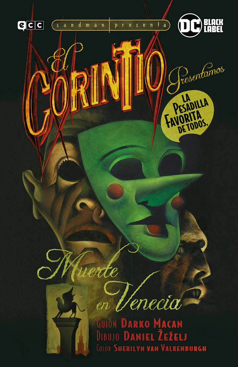 Sandman presenta: El Corintio - Muerte en Venecia (Capa dura) 1