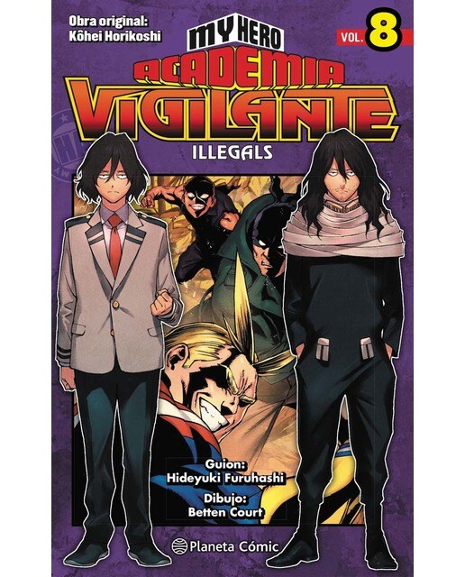 Imagen 0 de My Hero Academia Vigilante Illegals nº 08/15 (Tapa blanda con sobrecubierta)