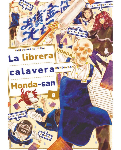 Imagen 0 de La librera calavera Honda-san 3  (Tapa blanda)